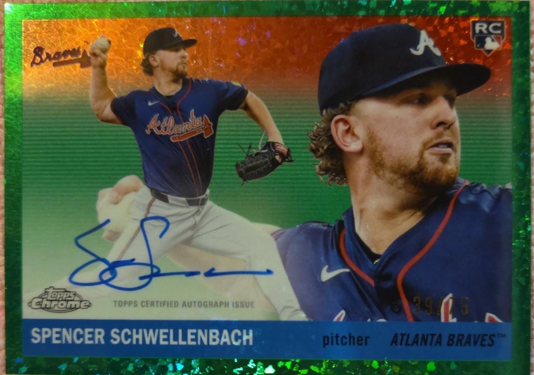 Spencer Schwellenbach [Green Mini-Diamond] #CPA-SSC