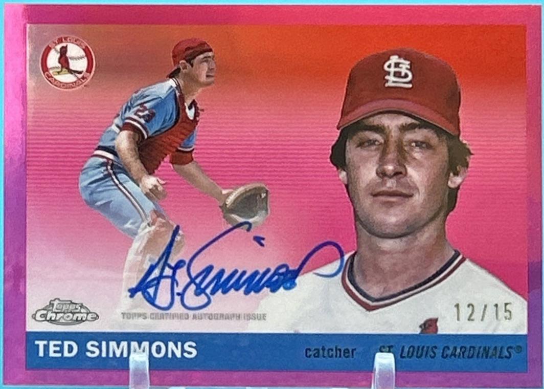 Ted Simmons [Pink] #CPA-TSI