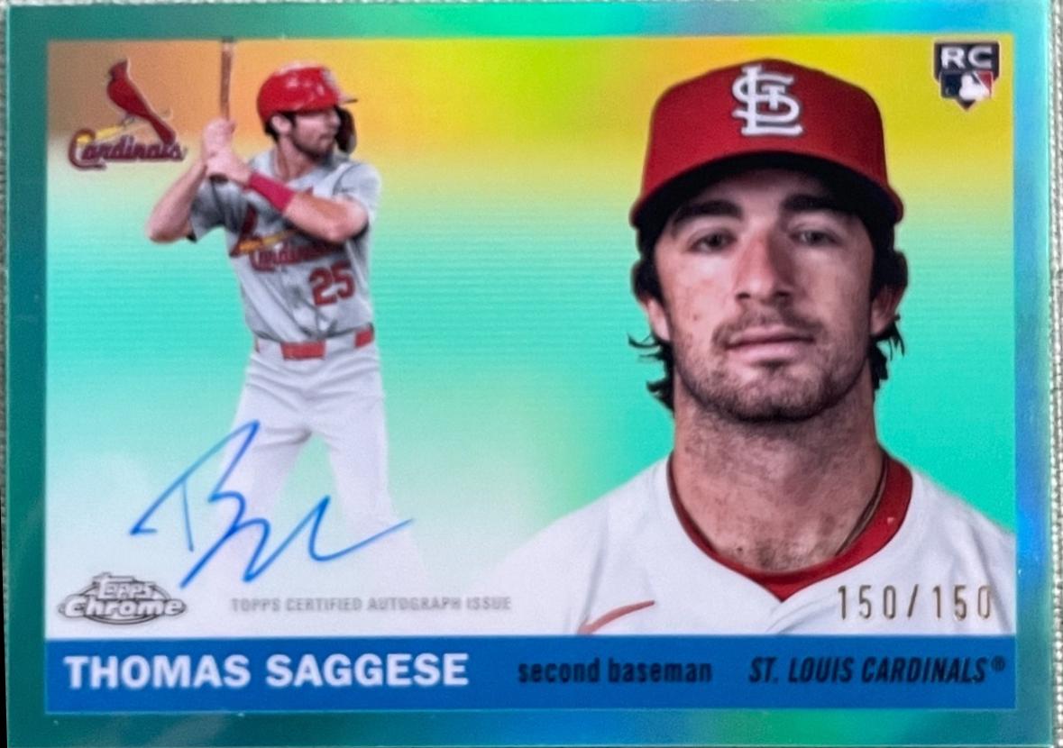 Thomas Saggese [Aqua Refractor] #CPA-TSA