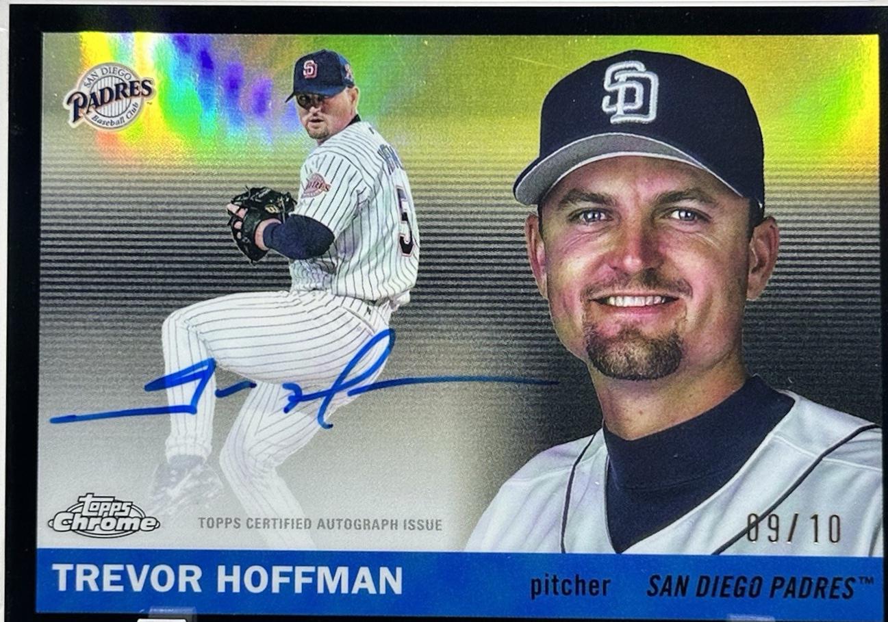 Trevor Hoffman [Black Refractor] #CPA-TH