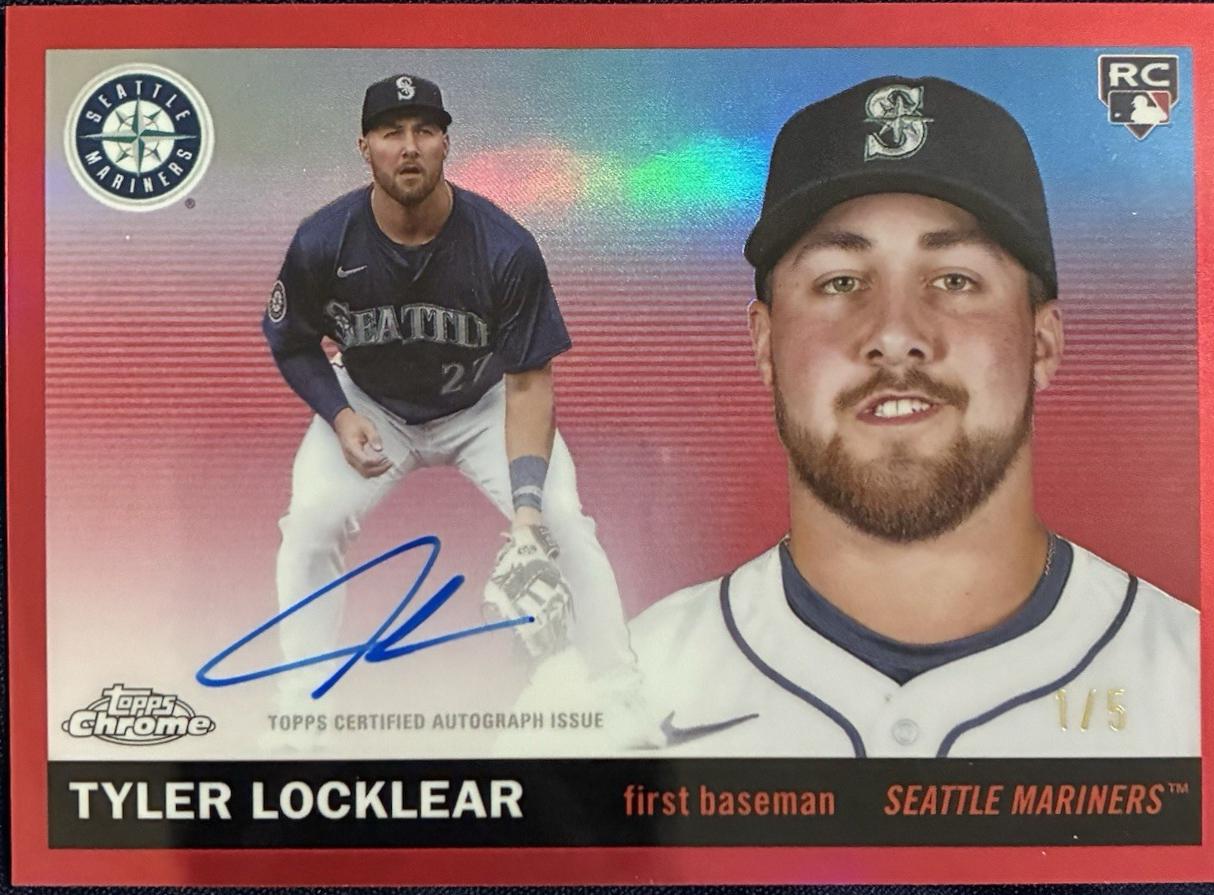 Tyler Locklear [Toile Cream Red Refractor] #CPA-TL