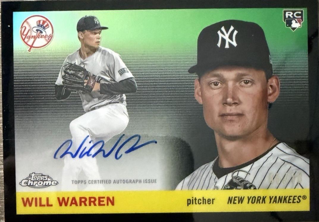 Will Warren [Black Refractor] #CPA-WWA