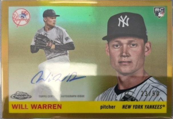 Will Warren [Gold Refractor] #CPA-WWA