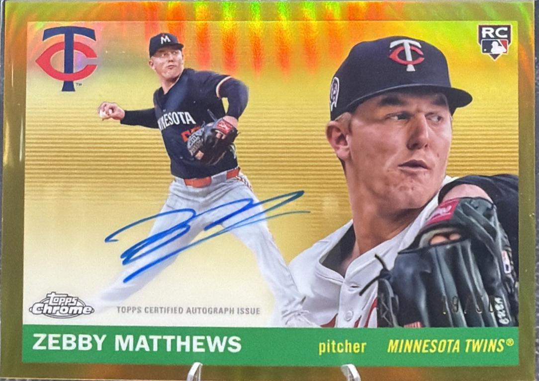Zebby Matthews [Gold Refractor] #CPA-ZEM