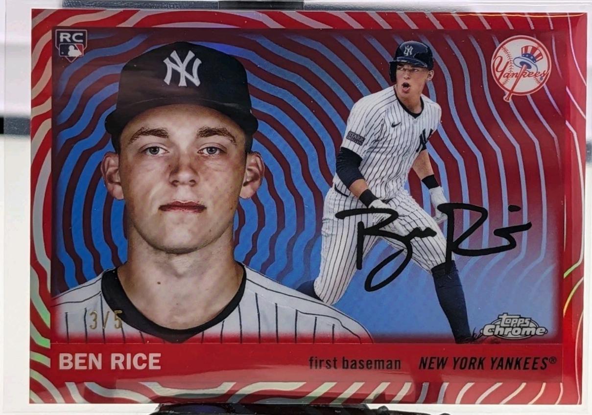 Ben Rice [Red Vibrations Refractor] #311