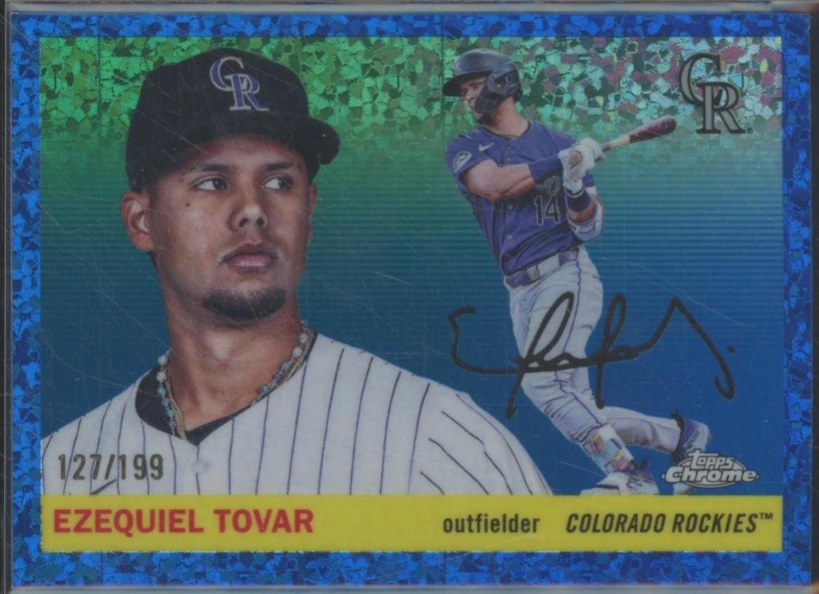 Ezequiel Tovar [Blue Mini-Diamond Refractor] #95