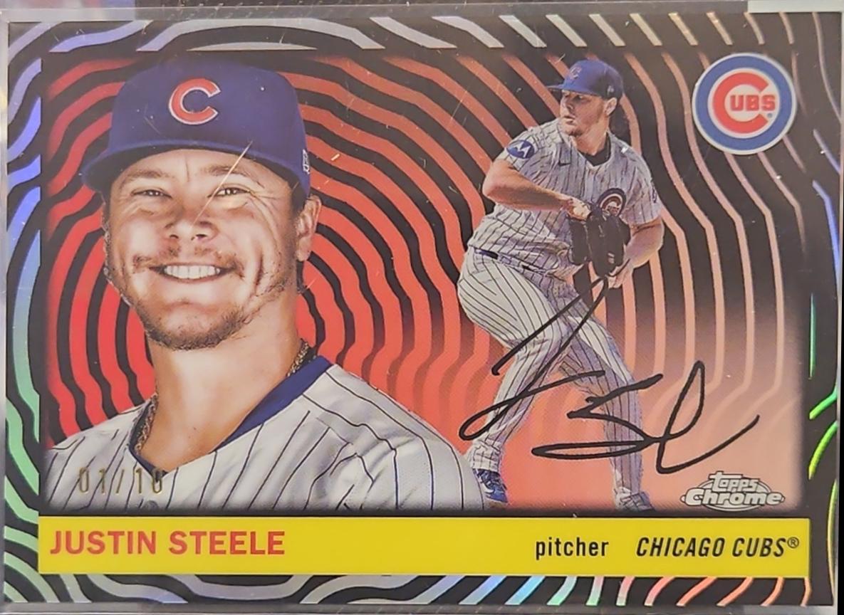 Justin Steele [Black Vibrations Refractor] #151