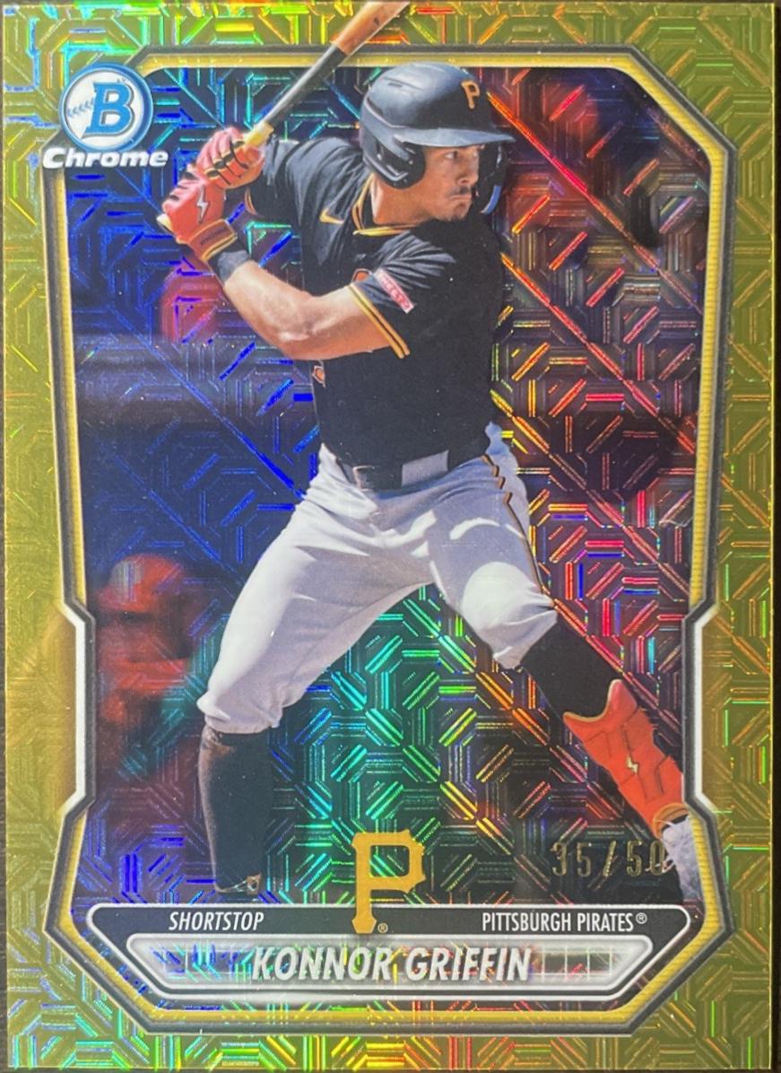 Konnor Griffin [Gold Mojo Refractor] #BCP-92