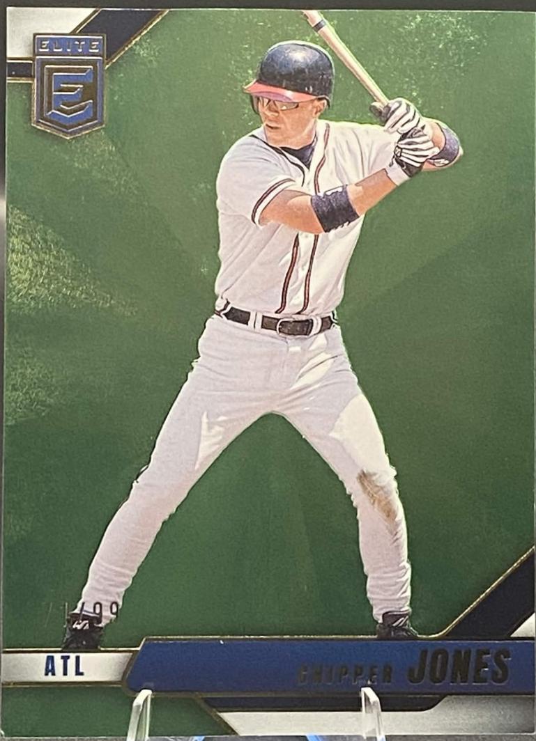 Chipper Jones [Neon Green] #49
