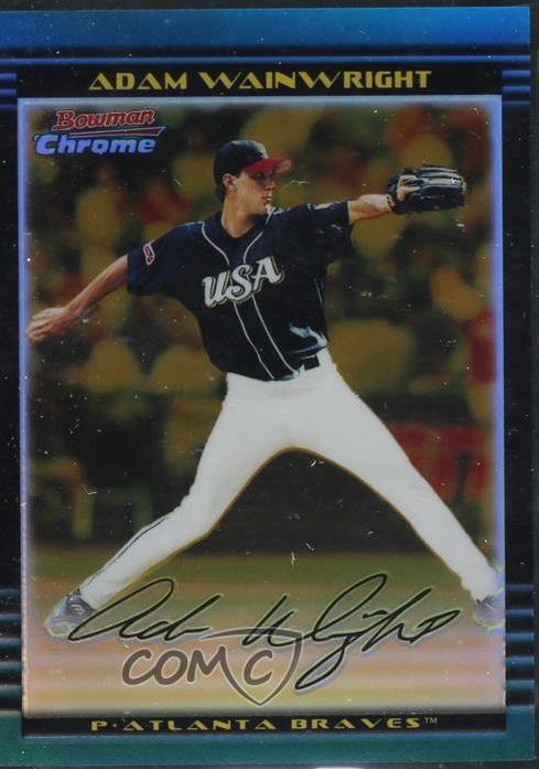 Adam Wainwright [Gold Refractor] #128