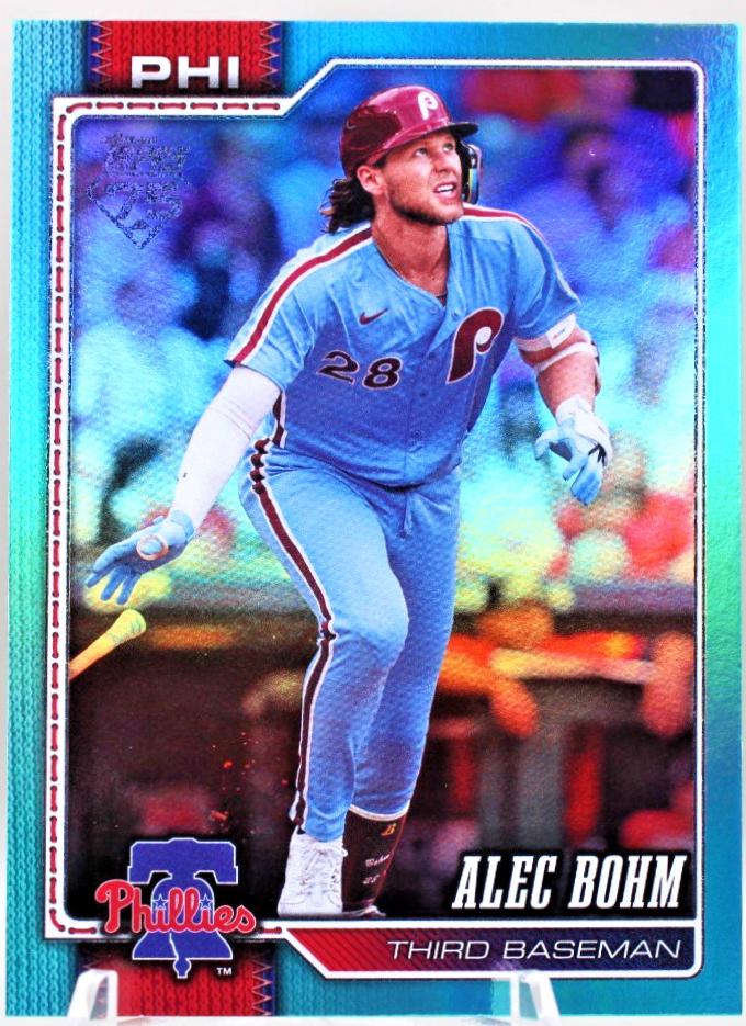 Alec Bohm [Aqua Rainbow Foil] #377