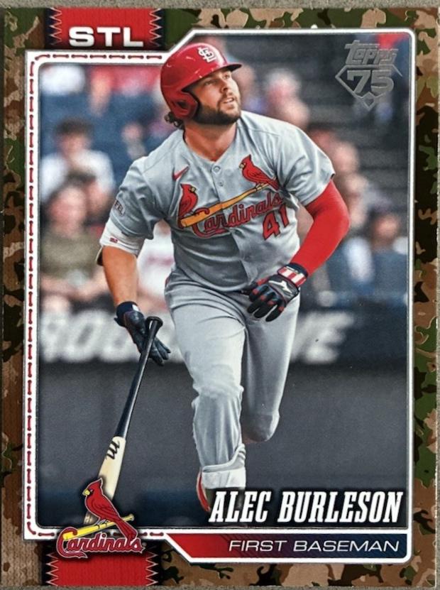 Alec Burleson [Memorial Day Camo] #573