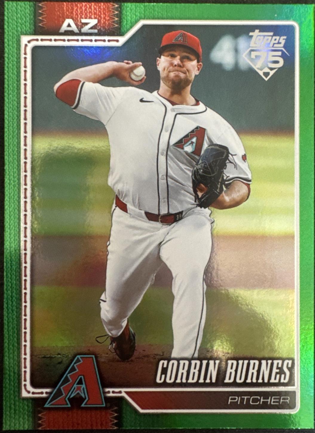 Corbin Burnes [Holo Foil Green] #630