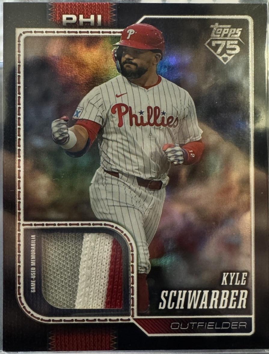 Kyle Schwarber [Sandglitter Black] #650