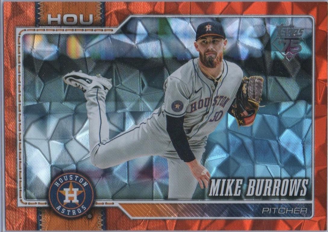 Mike Burrows [Orange Diamante Foil] #413
