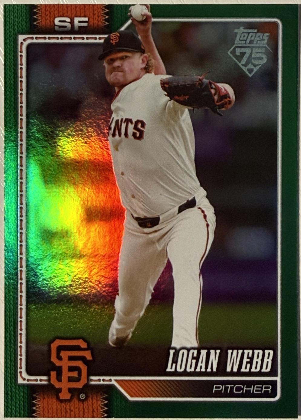 Logan Webb [Green Rainbow] #69