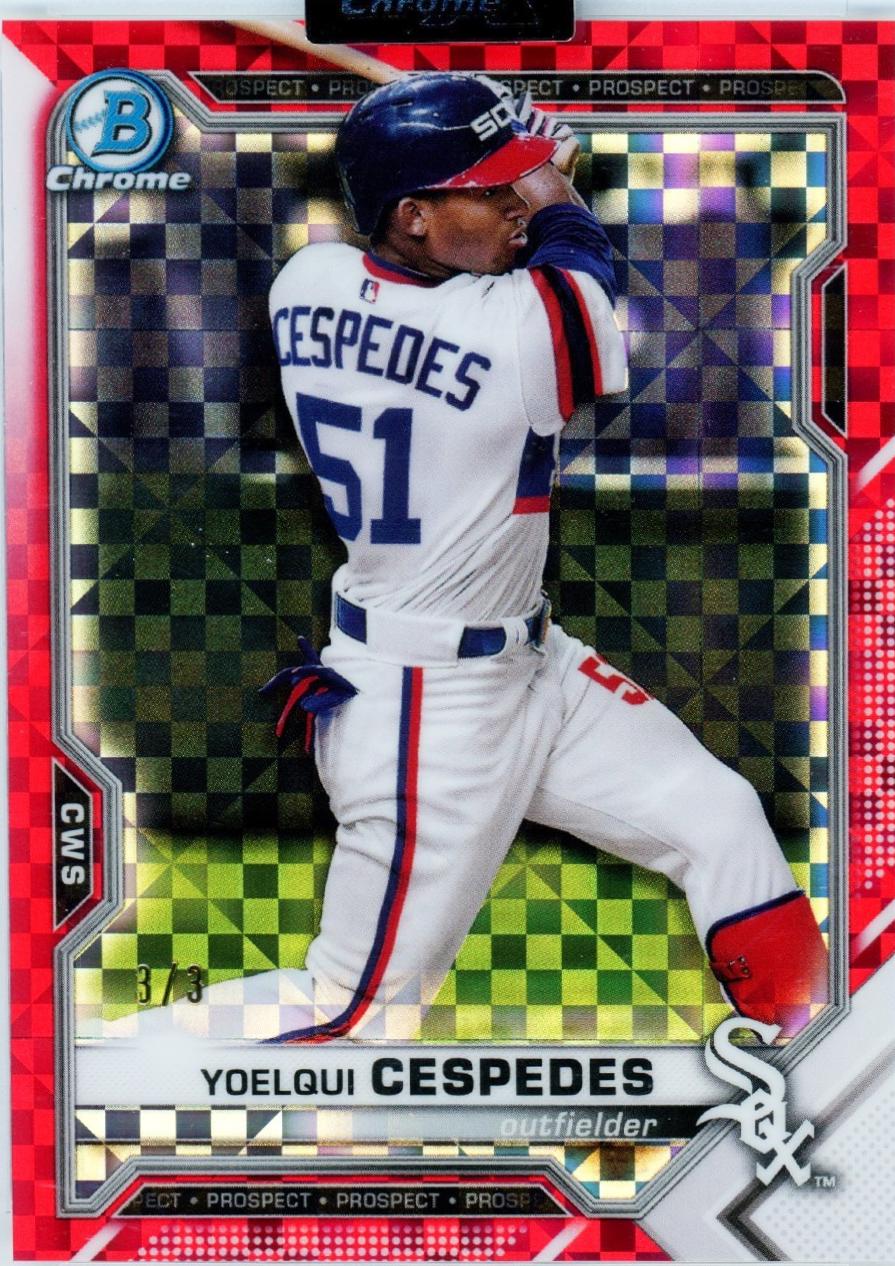 Yoelqui Cespedes [X Red Xfractor] #BCP-176