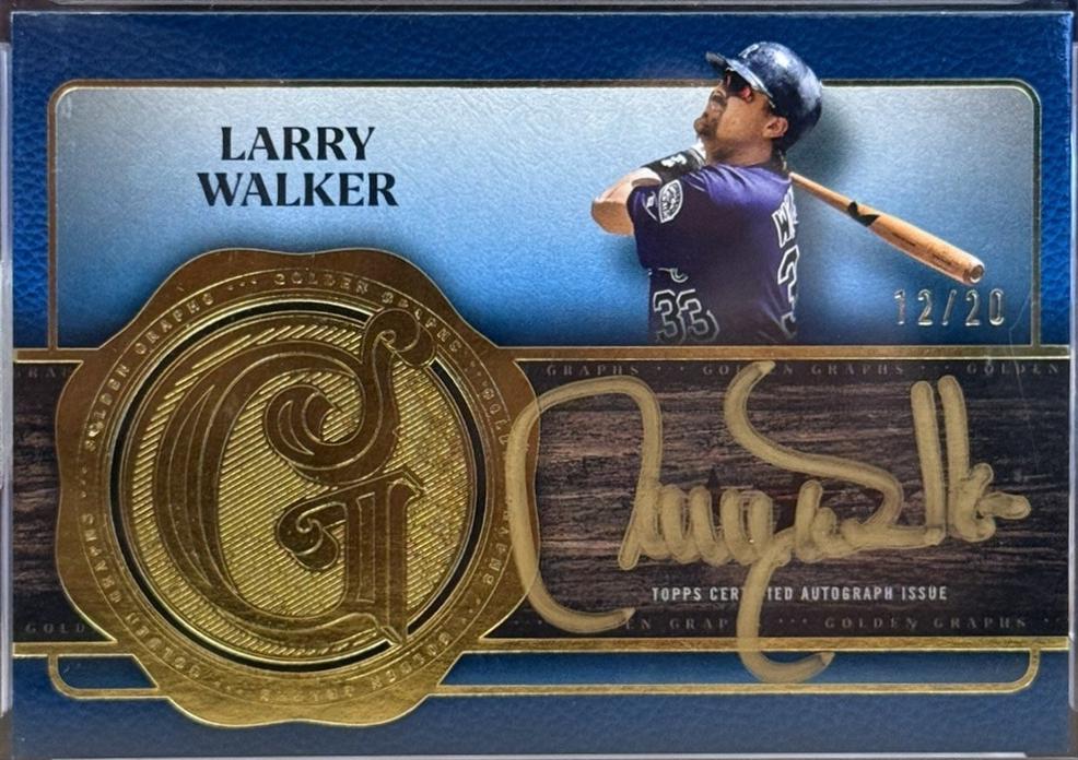 Larry Walker [Blue] #GG-LW