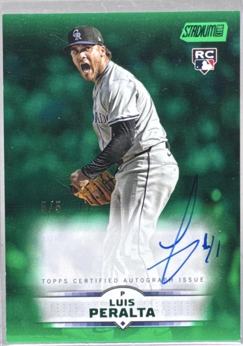 Luis Peralta [Green] #SCBA-LP