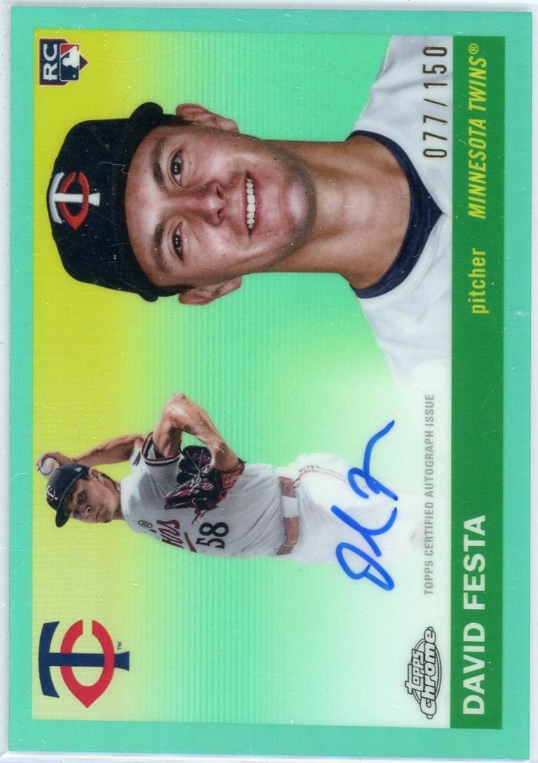 David Festa [Aqua Refractor] #CPA-DF