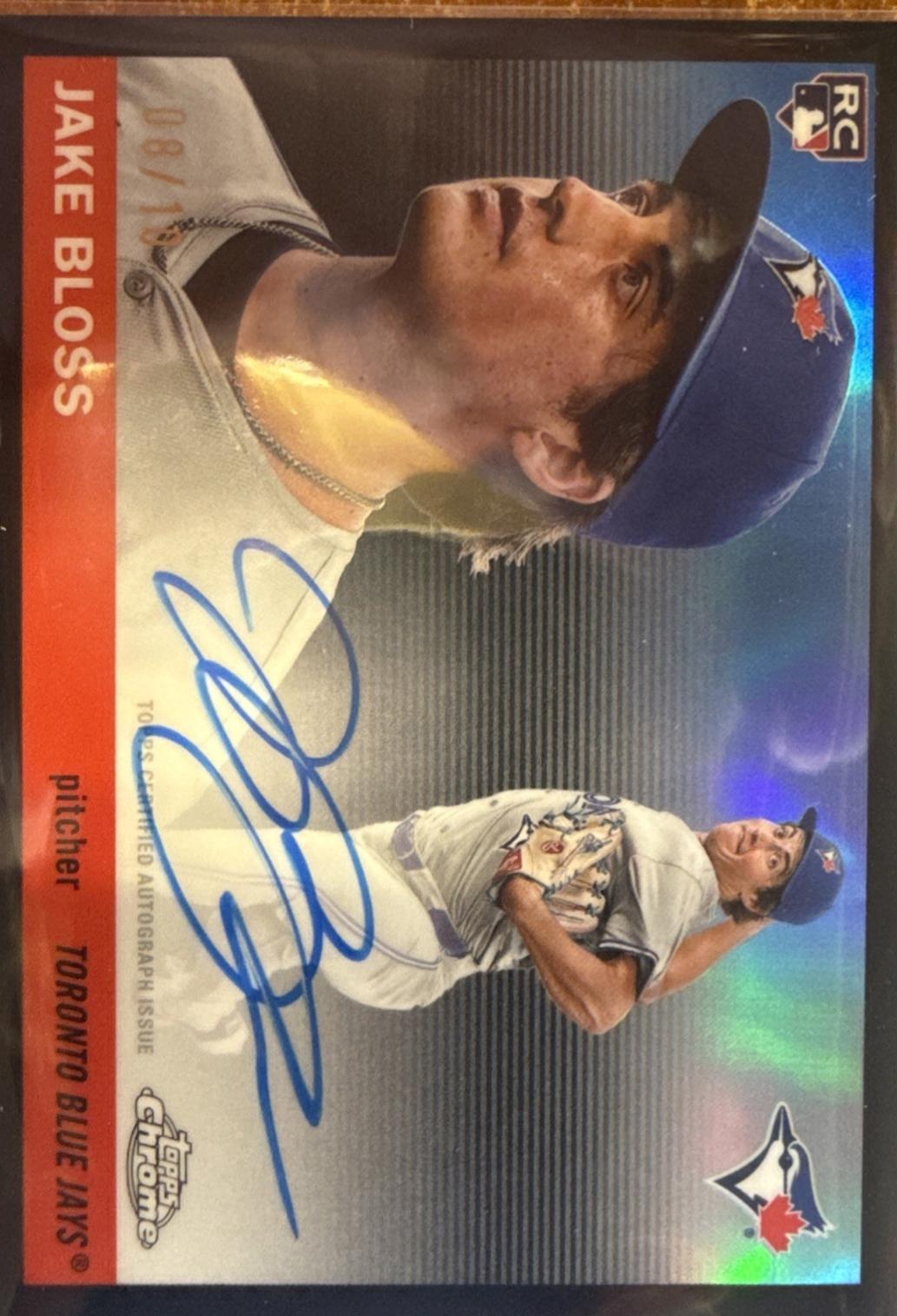 Jake Bloss [Black Refractor] #CPA-JBL