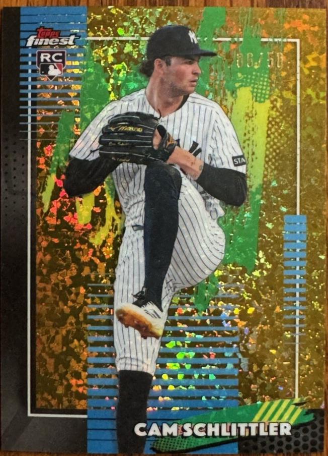 Cam Schlittler [Gold Mini Diamond] #89