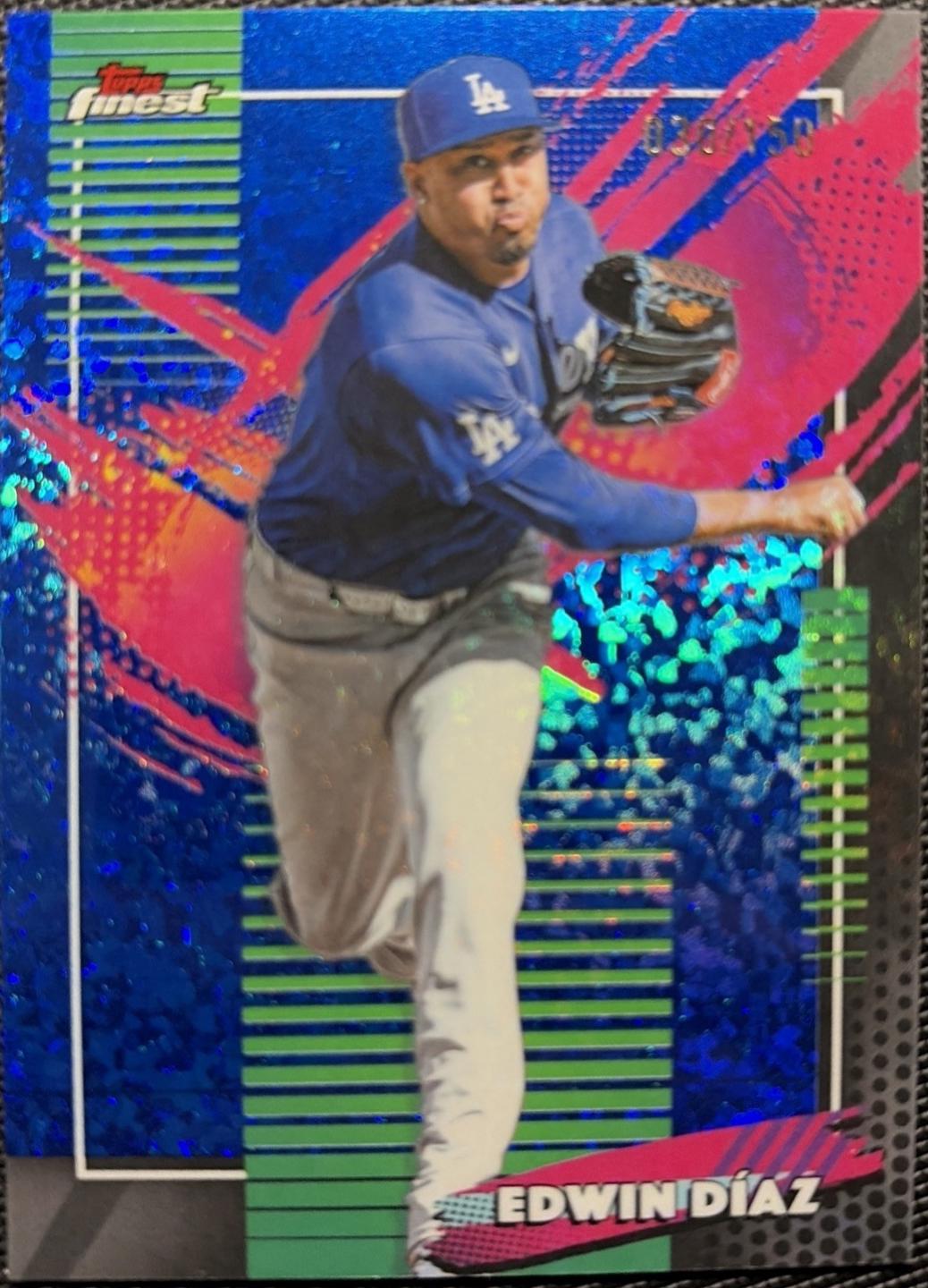 Edwin Diaz [Blue Mini Diamond] #252