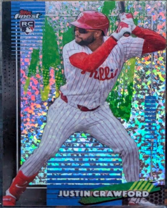 Justin Crawford [Purple Mini Diamond] #9