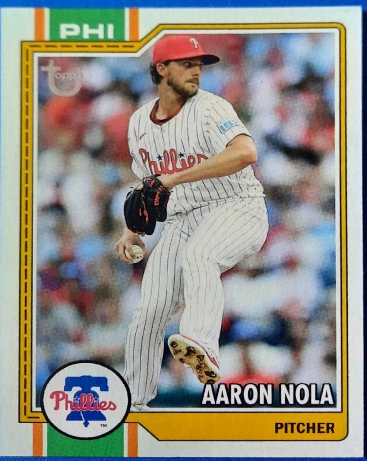 Aaron Nola [Vintage Stock Variation] #463