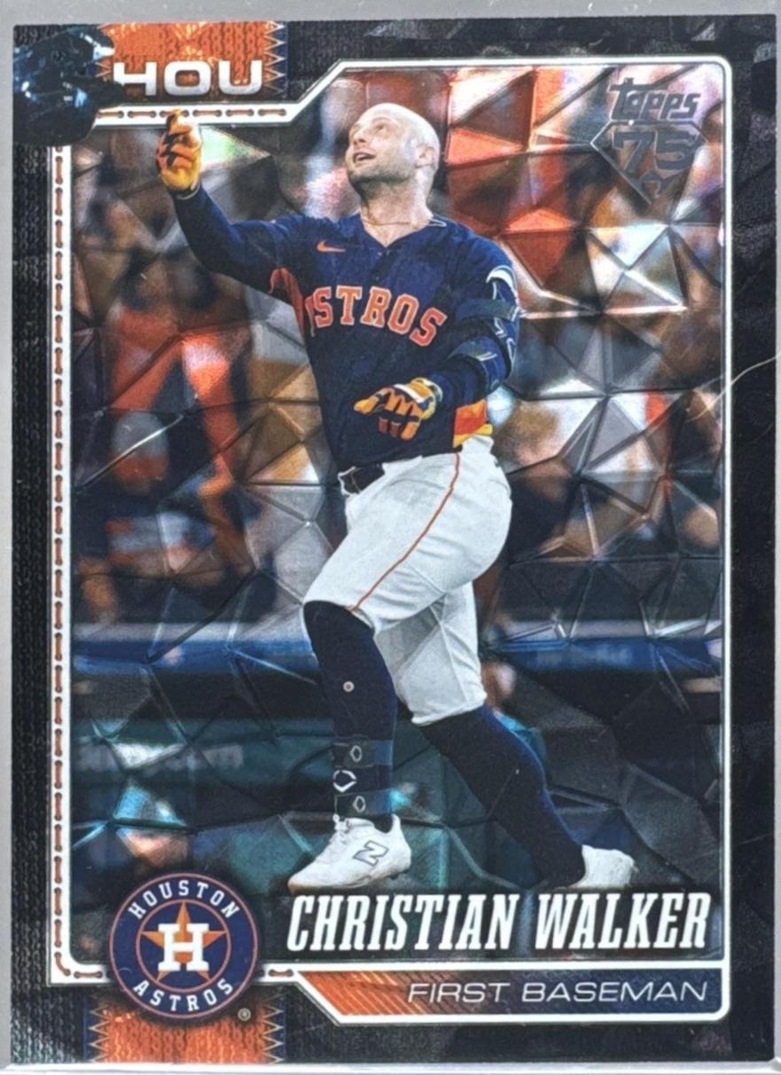 Christian Walker [Black Diamante Foil] #495