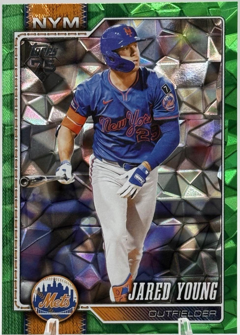 Jared Young [Green Diamante Foil] #699