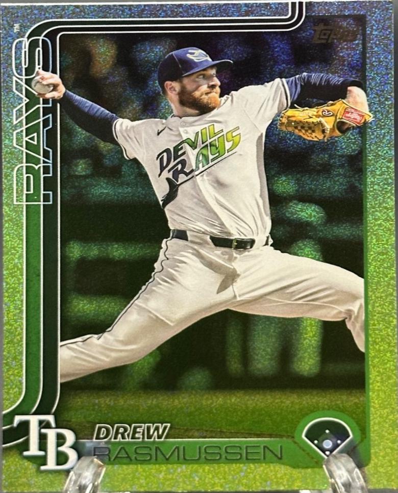 Drew Rasmussen [Silver Crackle Foil] #US316