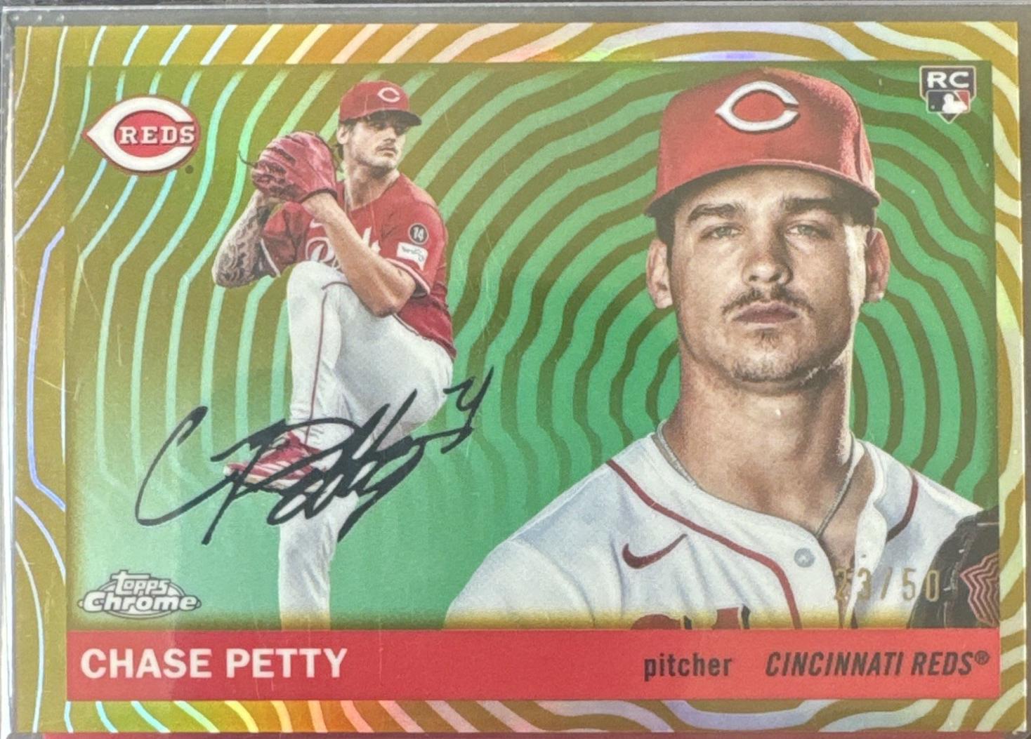 Chase Petty [Gold Vibrations Refractor] #271