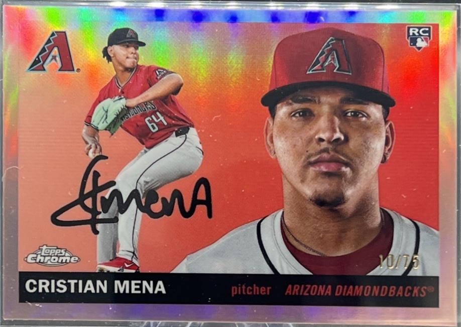 Cristian Mena [Rose Gold Refractor] #371
