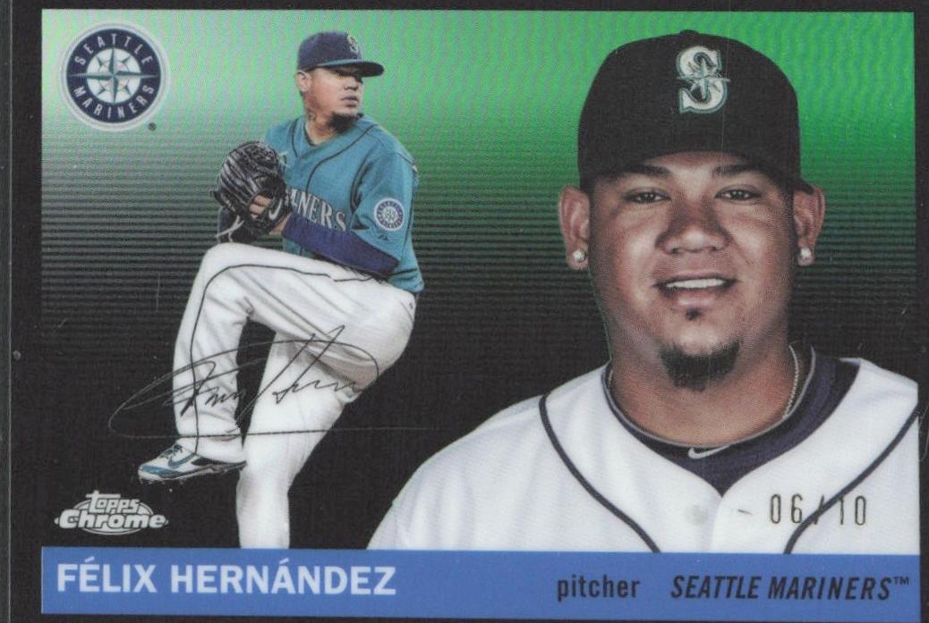Felix Hernandez [Black Refractor] #466