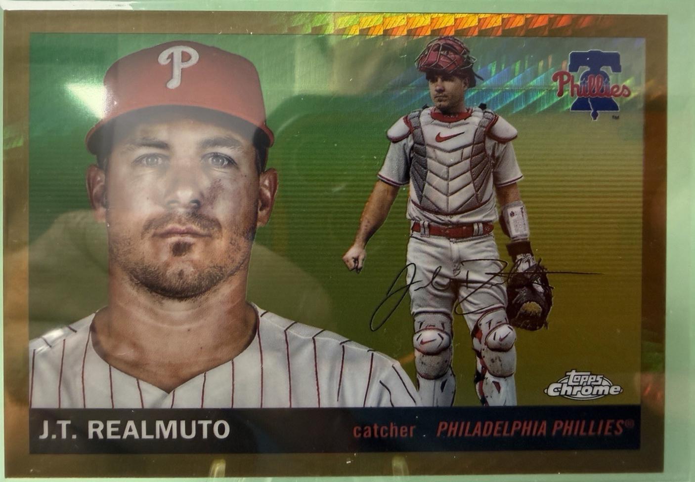 J.T. Realmuto [Gold Prism] #171