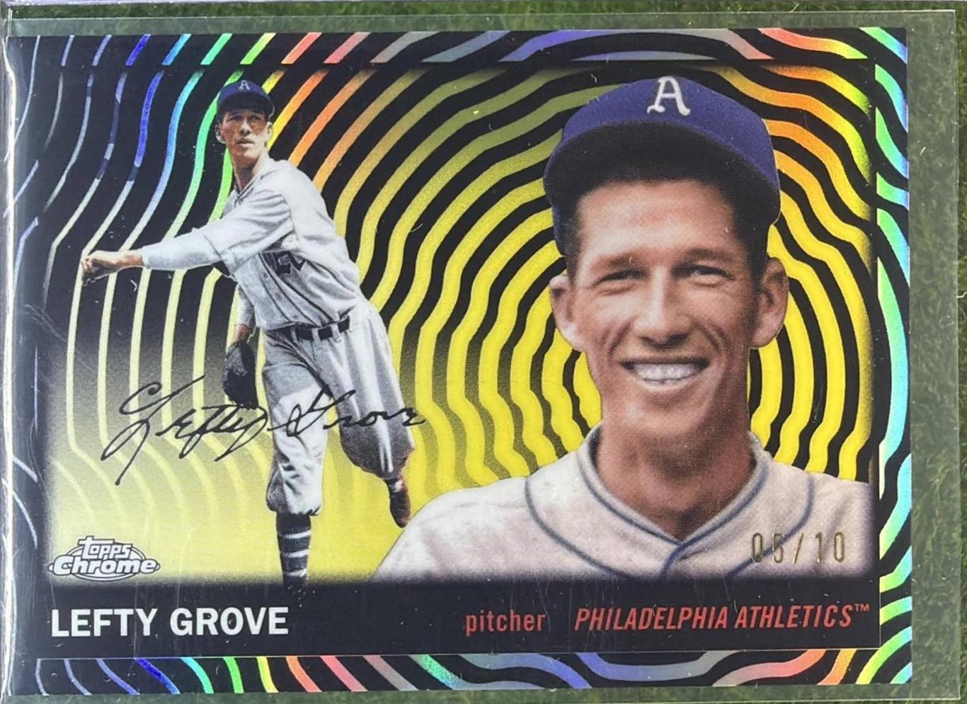 Lefty Grove [Black Vibrations Refractor] #342
