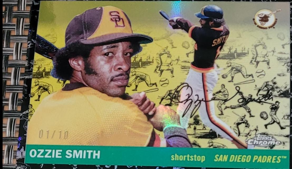 Ozzie Smith [Toile Cream Black Refractor] #434