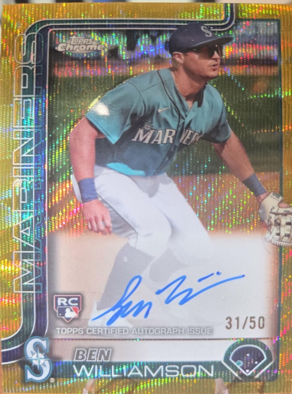 Ben Williamson [Gold Wave Refractor] #RA-BW