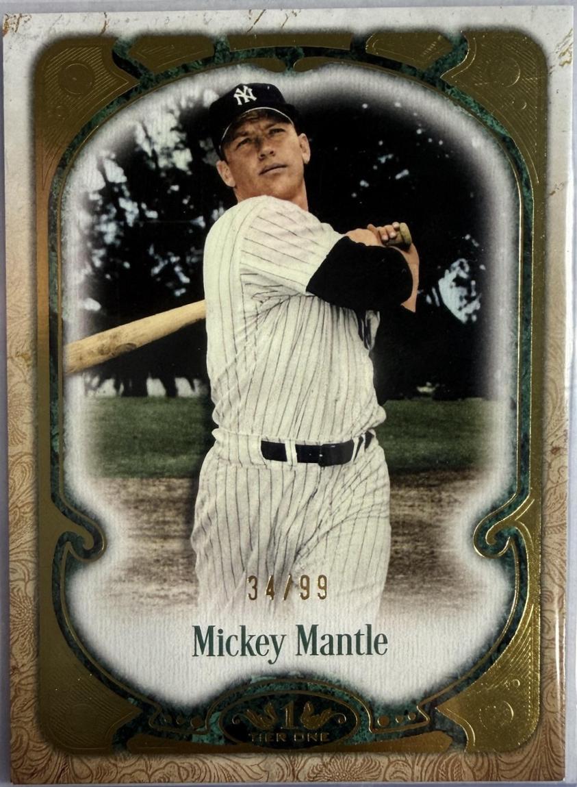 Mickey Mantle [Holo Gold] #20