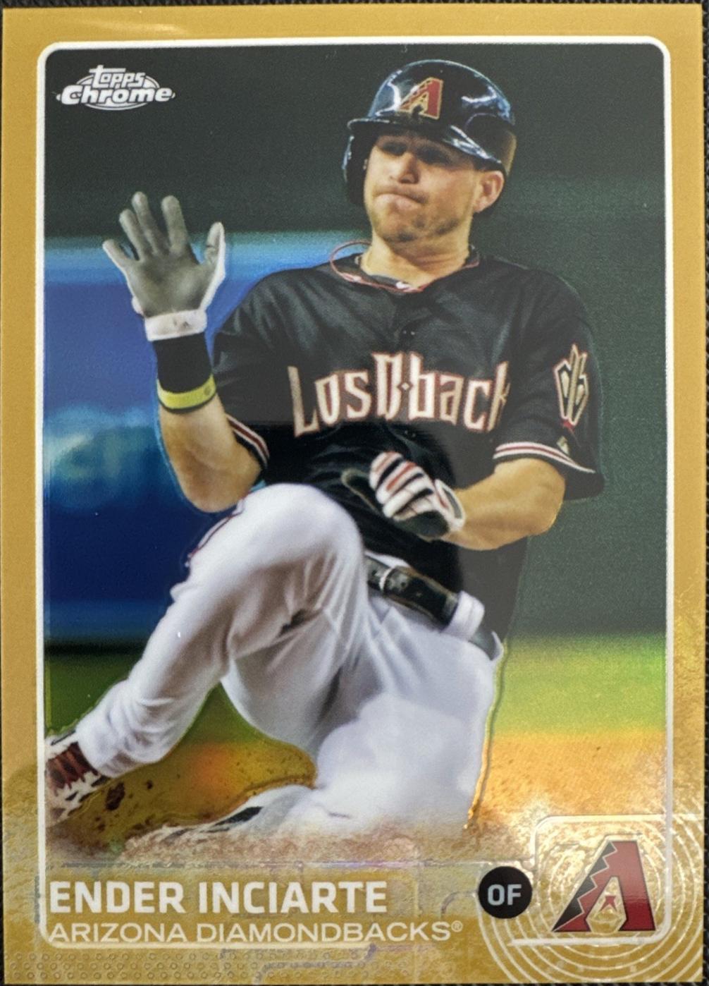 Ender Inciarte [Gold Refractor] #170