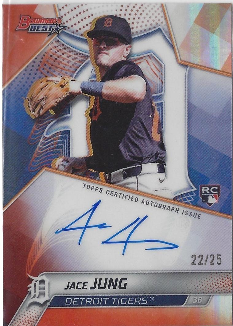 Jace Jung [Orange Refractor] #B25-JJU