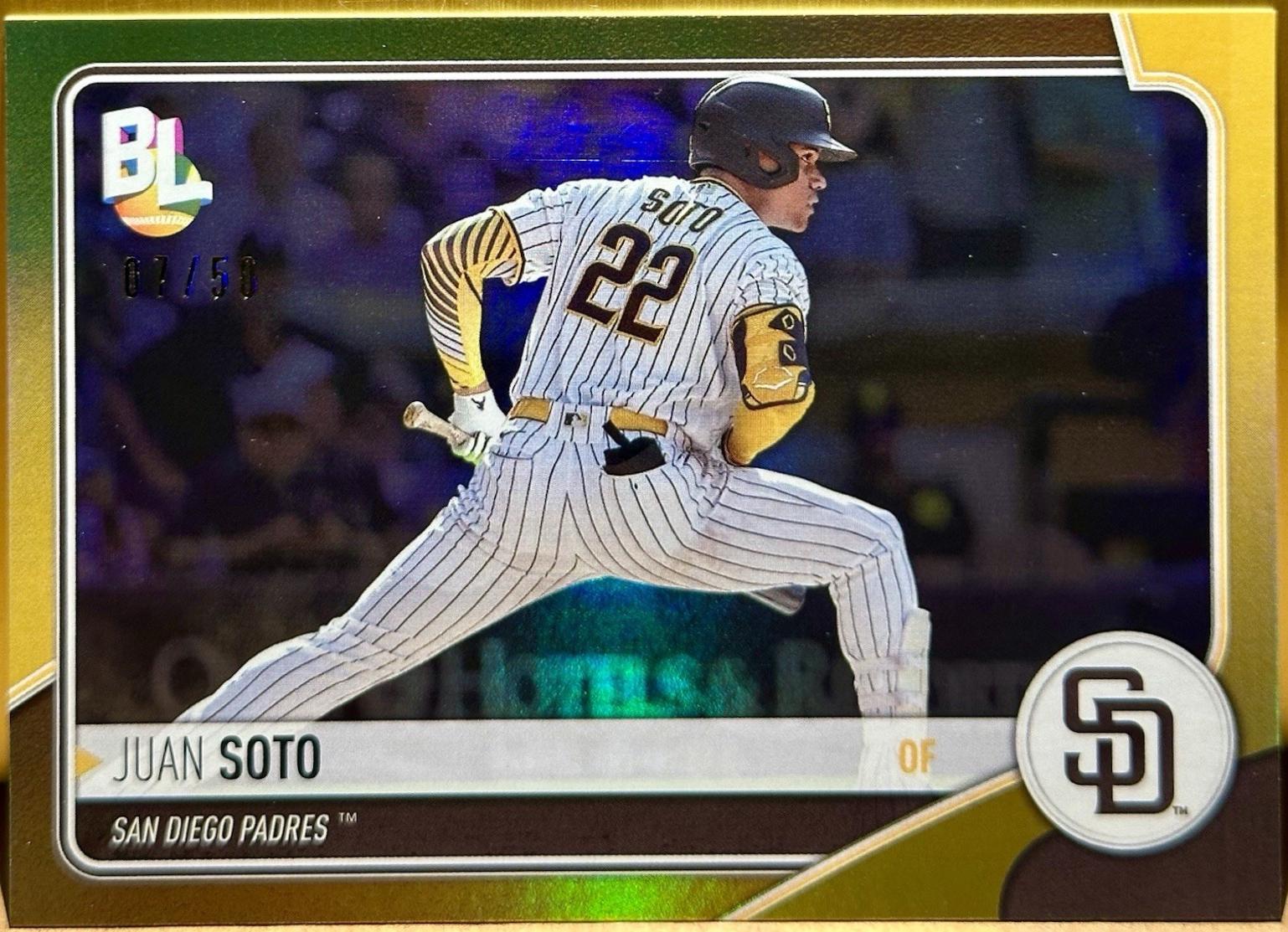 Juan Soto [Gold] #WR-9