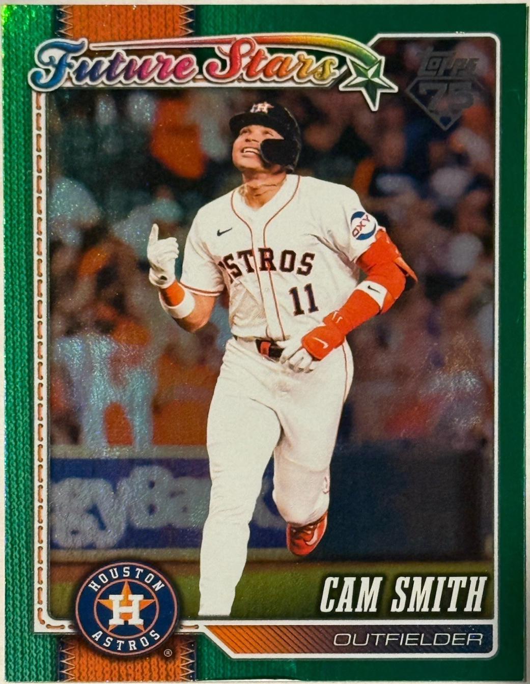 Cam Smith [Green Diamante Foil] #373
