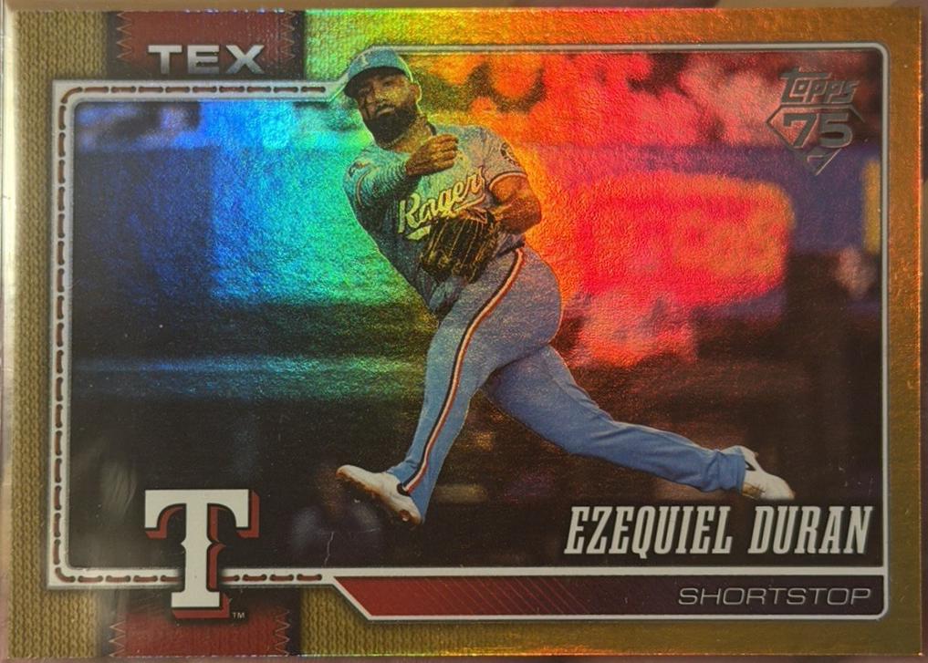 Ezequiel Duran [Gold Diamante Foil] #554