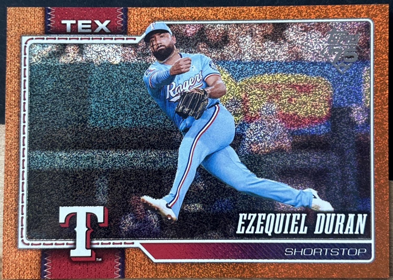 Ezequiel Duran [Orange Diamante Foil] #554