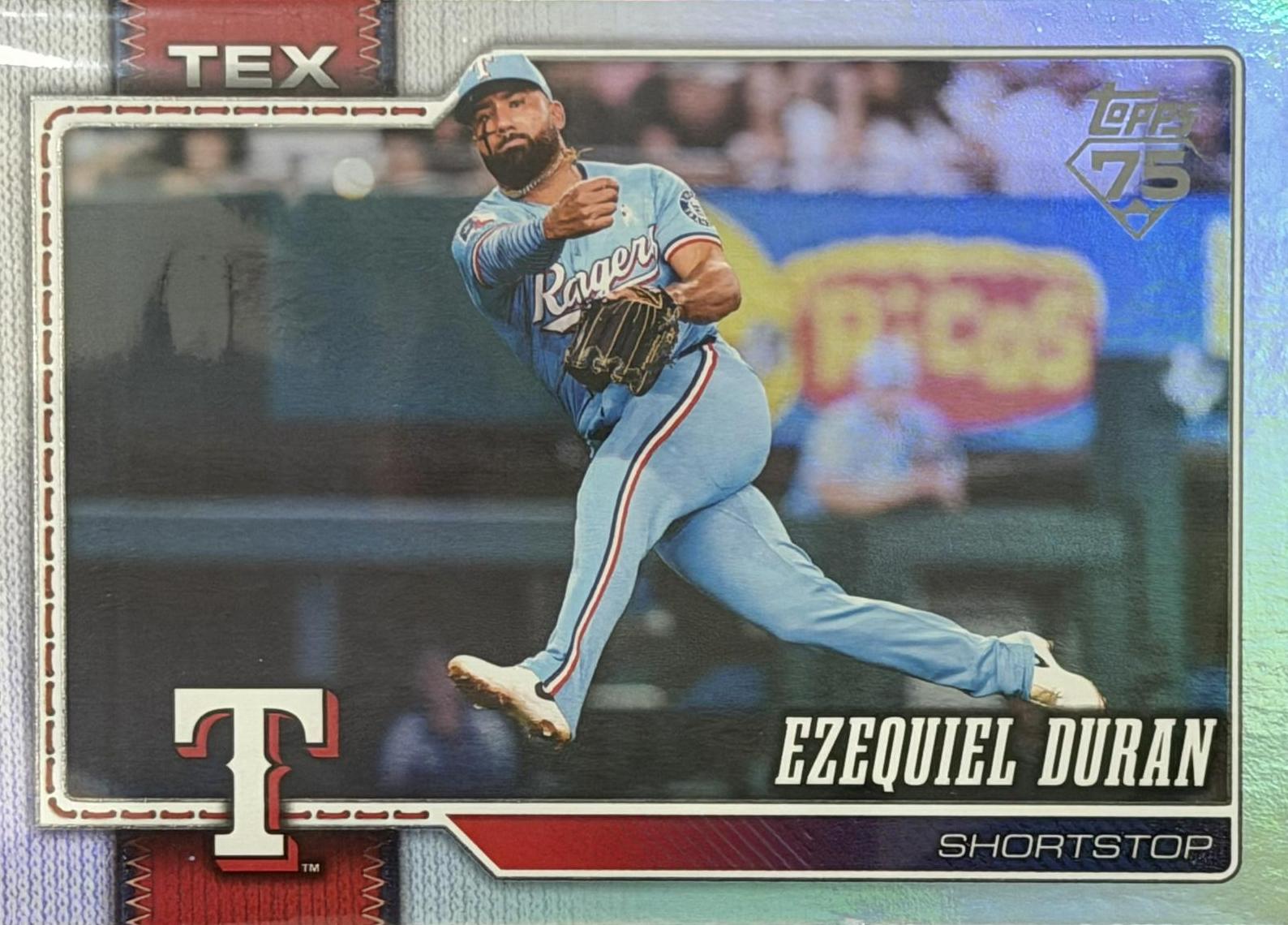 Ezequiel Duran [Rainbow Foil] #554