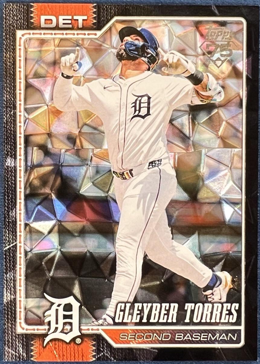Gleyber Torres [Black Diamante Foil] #439