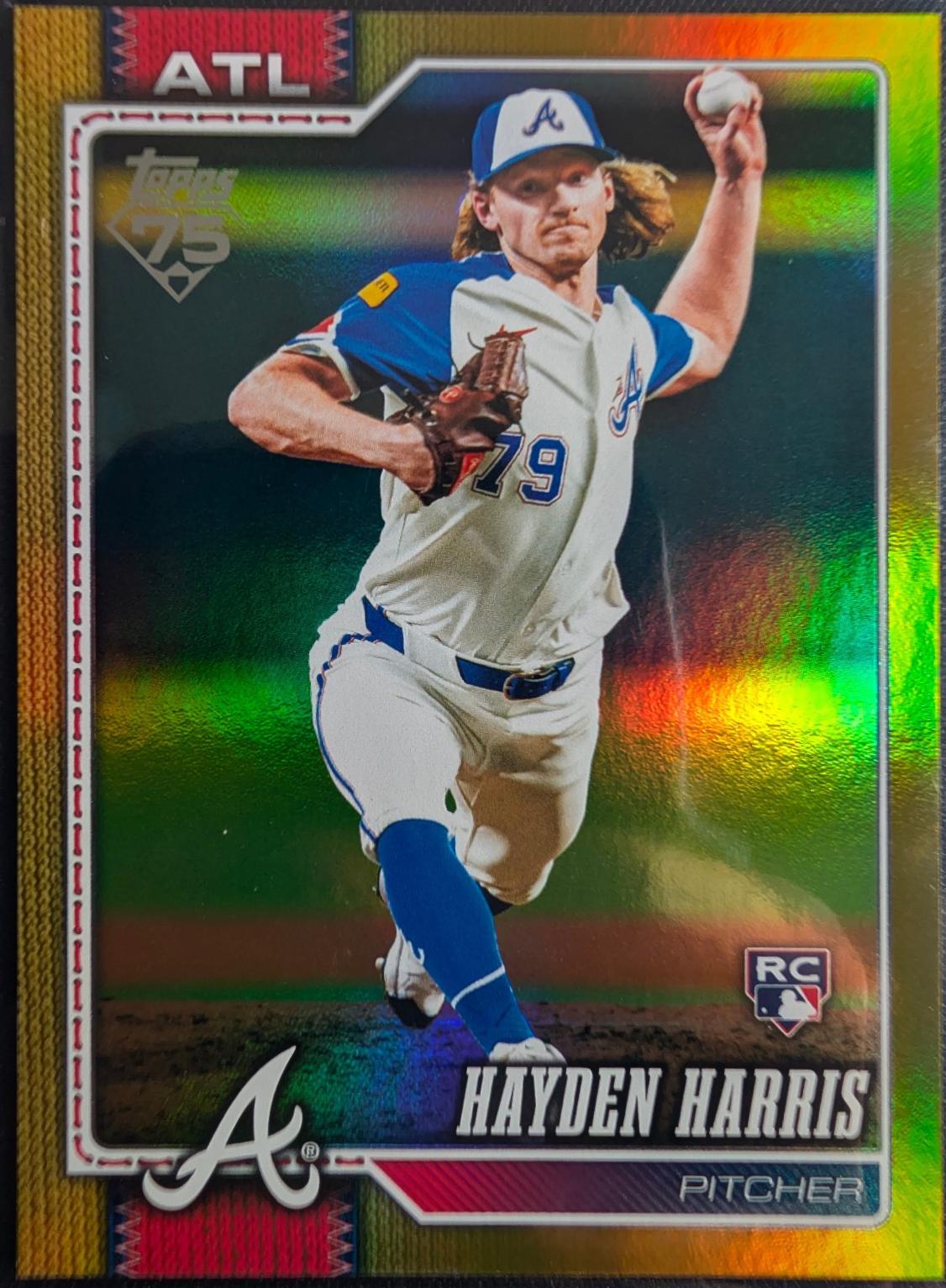 Hayden Harris [Gold Rainbow Foil] #410