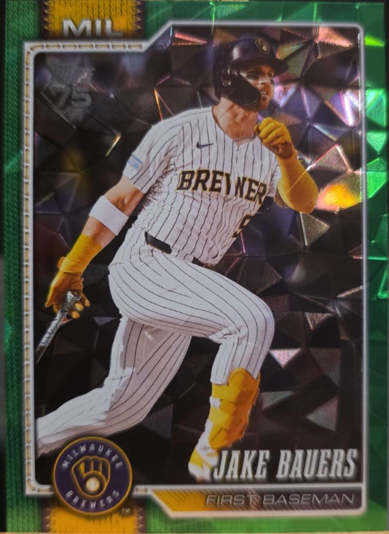 Jake Bauers [Green Diamante Foil] #604